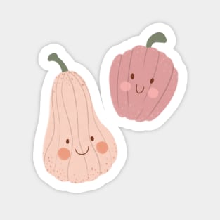 Pink Pumpkin Cuties Sticker